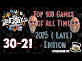 Sam JT s Top 100 Games of All Time 30 - 21