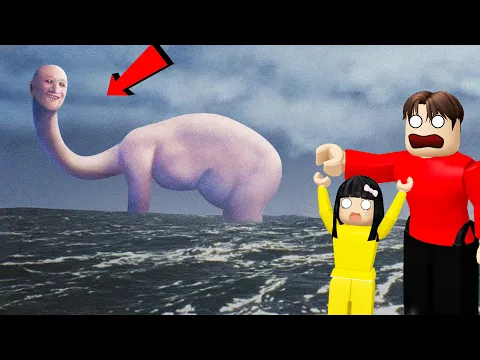 Video Thumbnail: Yuta Mio Melihat Penampakan Dinosaurus Kepala Manusia Mengerikan Di Lautan | ROBLOX