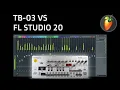 TB-03 Interface vs FL Studio 20 - Mixer Channel and Effects Setup