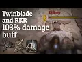 The Twinblade talisman has synergy with RKR AND I LOVE IT