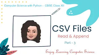CSV Files in Python - Part 3