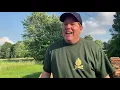 New Drying Yard Setup | Stacking Firewood and Mowing Grass