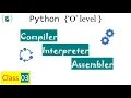 C03 Compiler Interpreter Assembler python tutorial in hindi python class with notes and mcq