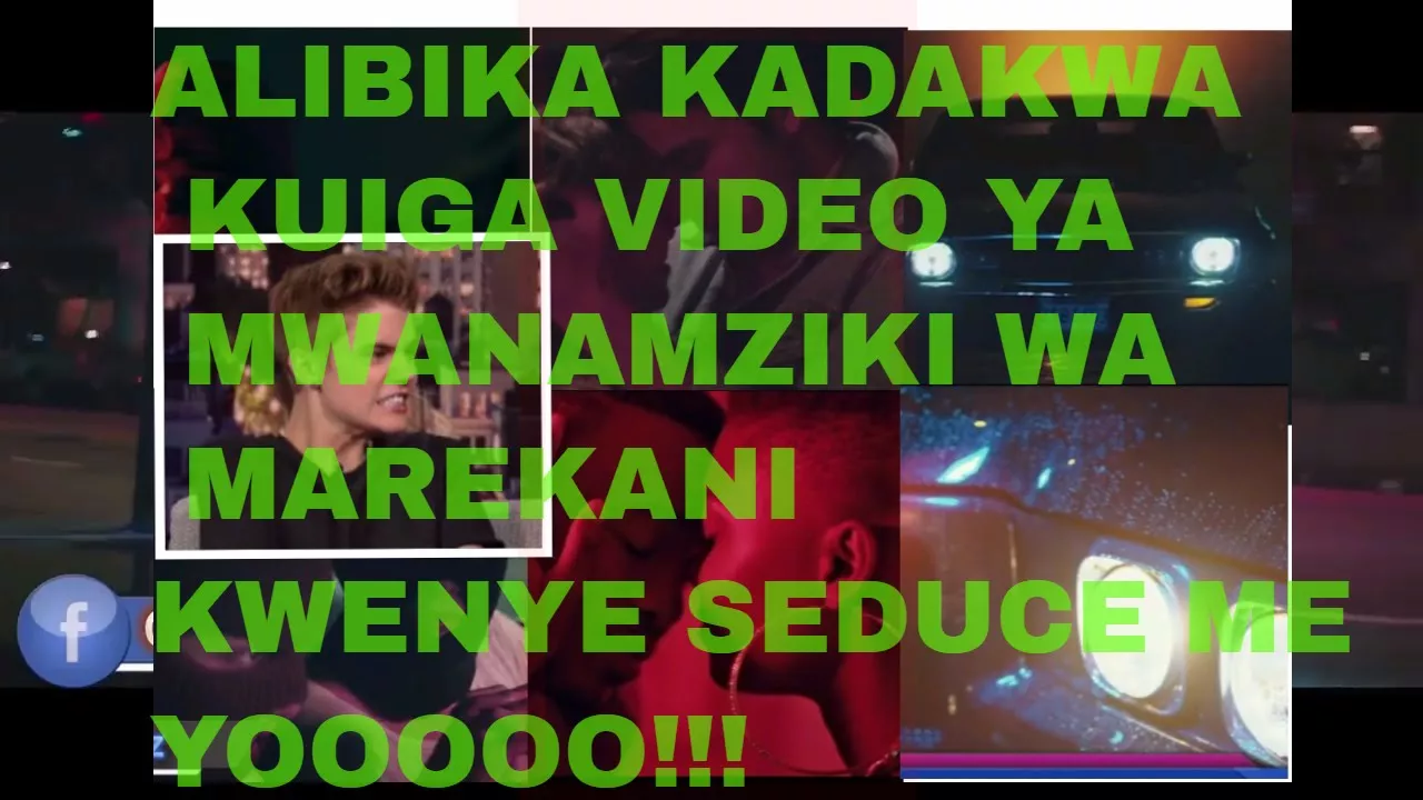 ALIKIBA ALIVYO COPY VIDEO YA SEDUCE ME KWA LET ME LOVE YOU YA JUSTIN BIEBAR