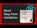 React Form validation - Doing form Validation in Stepper React Signup form Email Password Img etc