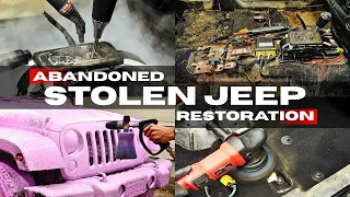 Restoring A Stolen And Recovered Jeep Wrangler: The Ultimate Deep Clean Transformation