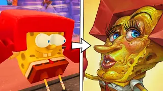 SpongeBob SquarePants Animation Freeze Frames Compilation - The Cosmic Shake