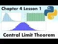 Central Limit Theorem Simulation Full Course On Statistics for Data Science with Python