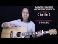 Sweater Weather Guitar Tutorial - The Neighbourhood Guitar Lesson Chords Guitar Cover