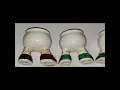 Set of 5 Carlton Ware Walking Ware Egg Cups with Feet Legs 1970s England Lustre selling on eBay