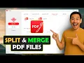 How To Split And Merge PDF Files With This FREE PDF Editor