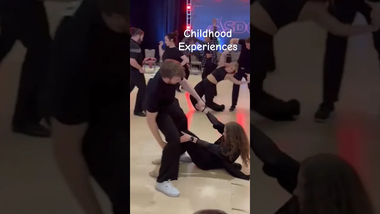 And yes, this was all one dance 😂 #westcoastswing #improv #dance #funny