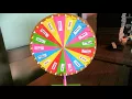 How to make wheel of fortune with fidget spinner