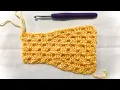 Crochet Granny Stitch - Horizontal Increase Decrease