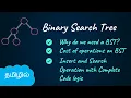 Binary Search Tree Insert and Search Data Structures and Algorithms Logic First