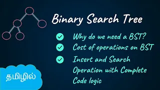 Binary Search Tree Insert and Search Data Structures and Algorithms Logic First