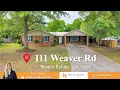 111 Weaver Rd Warner Robins GA 3109 Listed by Erica Taylor KELLY RIGHT REAL ESTATE OF GEORGIA