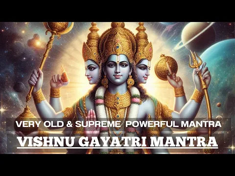 Download MP3 FULFILL YOUR EVERY DREAM with this mantra | Vishnu Gayatri Mantra