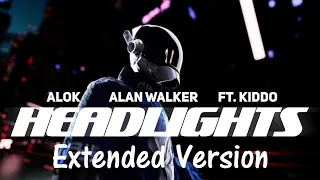 Alan Walker Alok Headlights Extended Version Feat KIDDO 