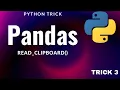 How To Copy Values From Clipboard Python Tips and Tricks