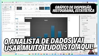 Estatística Descritiva e Gráficos no Excel