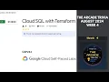 Cloud SQL with Terraform Lab Solution Qwiklabs Arcade 2024