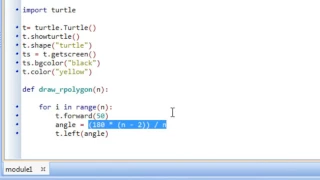 Python Programming Generalizing Procedures