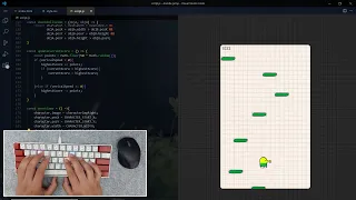 ASMR Programming - Doodle Jump Game With JavaScript
