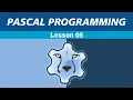 Grade 11 ICT - Pascal Programming Creating Variables and Assigning Values