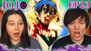 narancia the goat jojos bizarre adventure part 5 ep 23 reaction 