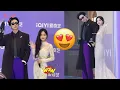 Lagu Oh my gosh, Li Yitong and Liu Yuning looked incredibly cool as they walked the red carpet together!