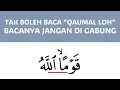 CARA BACA YANG BETUL SURAH AL-A'RAF AYAT 164 | TAJWID PEMULA