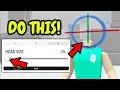 How to Make Your HEAD INVISIBLE on ROBLOX