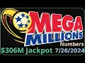 Mega Millions Winning Numbers 26 July 2024 Today Mega Millions Drawing Result Friday 2024