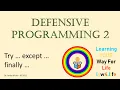 Defensive Programming 2