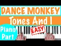 DANCE MONKEY - Tones and I EASY Piano Tutorial easy chords