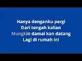 Download Lagu Pulangku Untuk Pergi Kembali (Lirik) - Romi The Jahats
