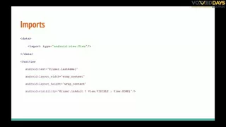VDB16 - VM with Android Databinding in Practice