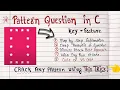 How to Solve Pattern Questions in C C Programming Tutorial Code Hacker