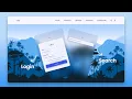 Responsive Navbar Using HTML CSS JavaScript With Search Login