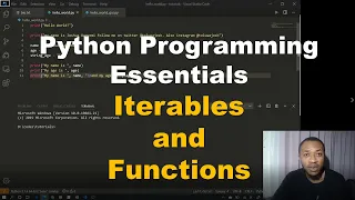 Python Iterables and Functions