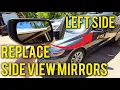 2016-2023 CHEVY MALIBU SIDE VIEW MIRROR REPLACEMENT FAST EASY DIY HOW TO REPLACE LEFT DRIVER SIDE