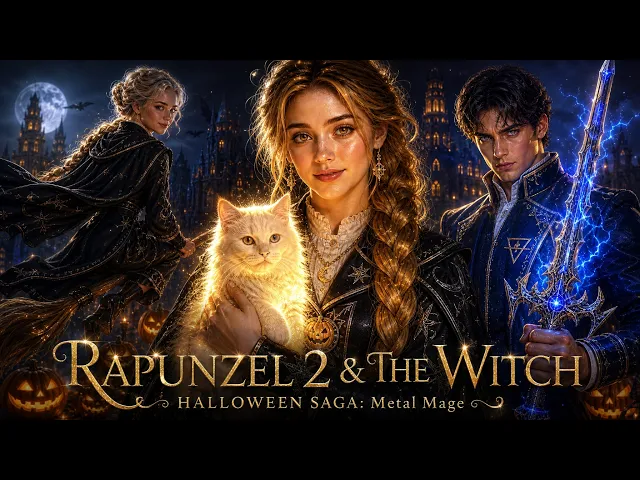 Rapunzel 2 Metal Mage Halloween Action AI Movie