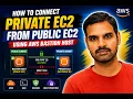 How to Connect a Private EC2 Instance from a Public EC2 Instance English AWS Bastion Host