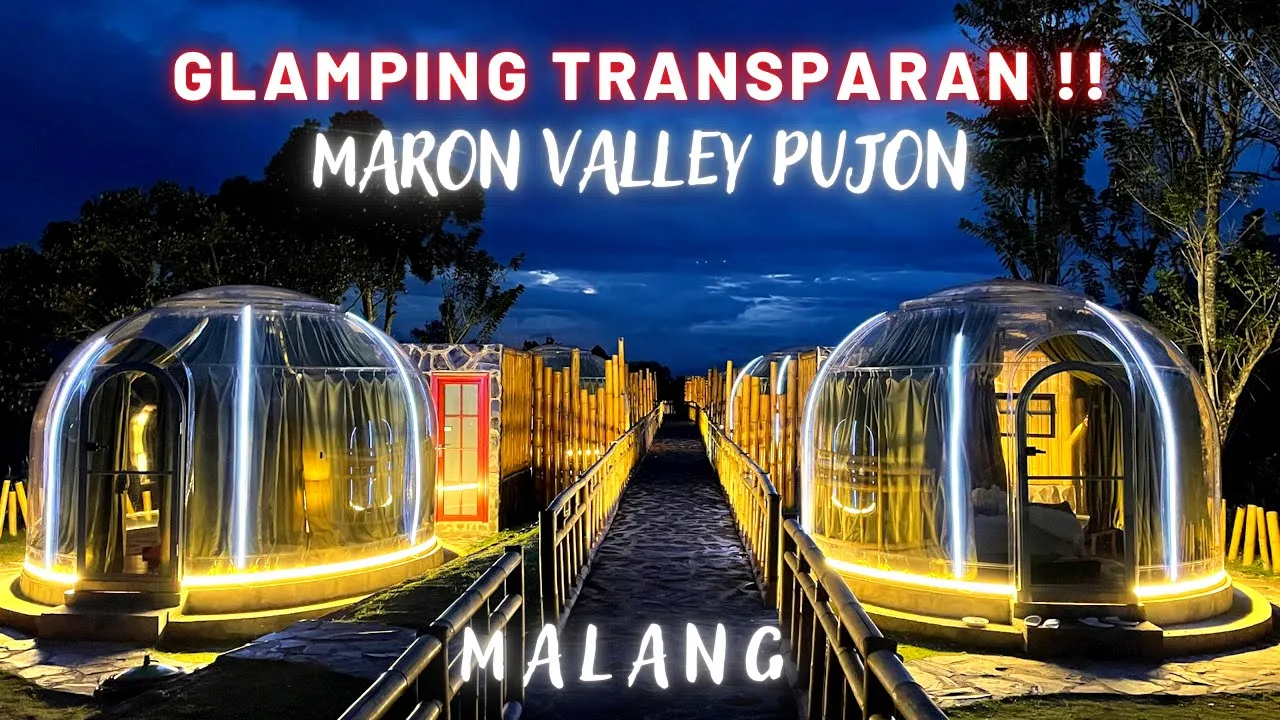 MARON VALLEY PUJON !! BARU di MALANG Villa TRANSPARAN KEREN !!!