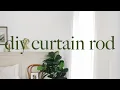 DIY Curtain Rod Bracket