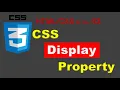 CSS Display Property in Bengali Inline Block Inline-Block List-Item None CSS tutorial