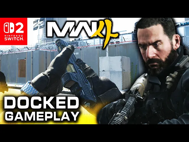 An Early Look At Modern Warfare 4 on Nintendo Switch 2 (Docked Gameplay)