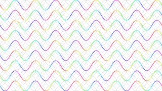 Circle And Curve Alignment of Processing Generative Art Practice