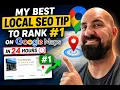 My Best Local SEO Tip to Rank on Google Maps in 24 hours